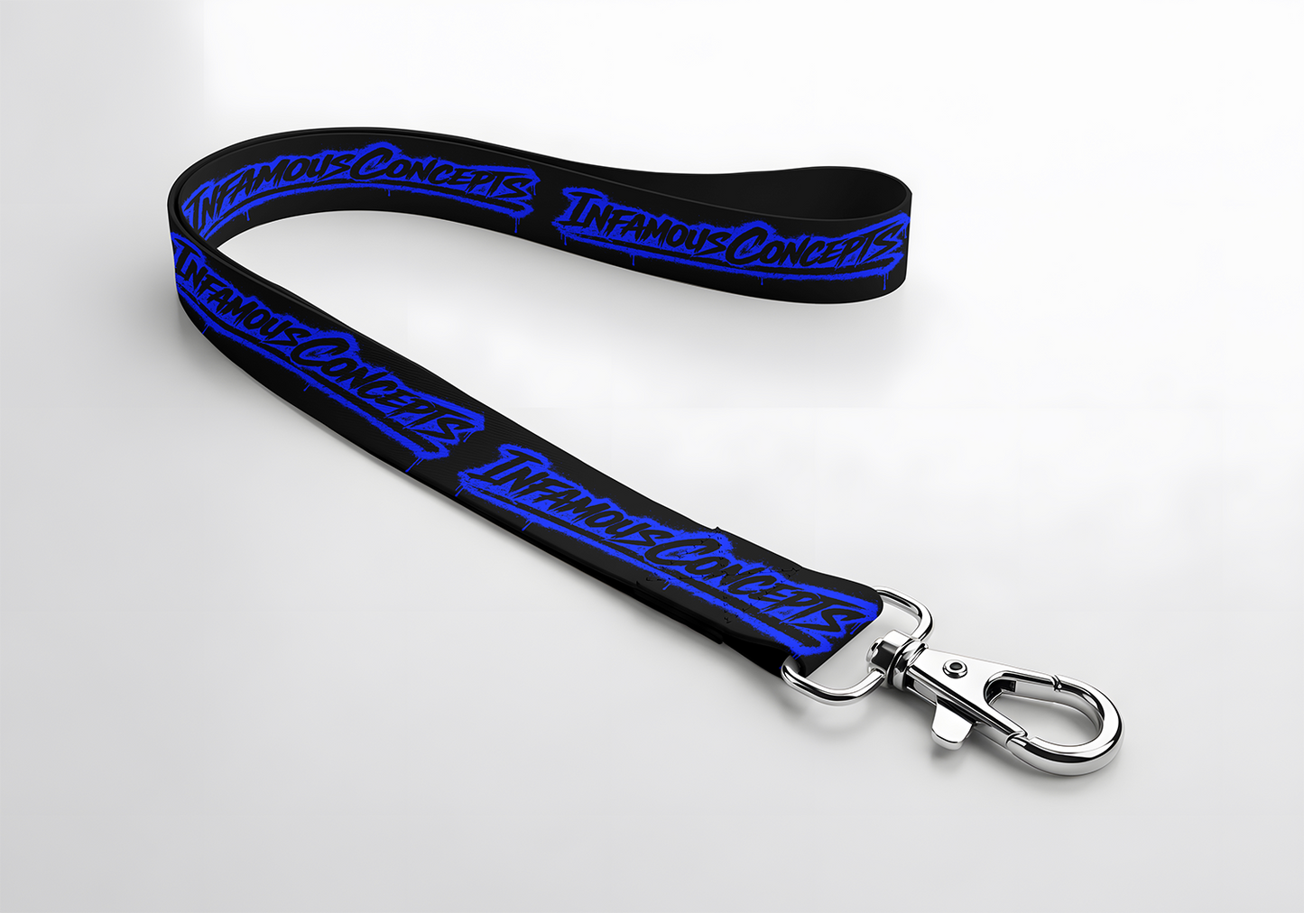 Infamous Concepts Lanyard Black / Blue