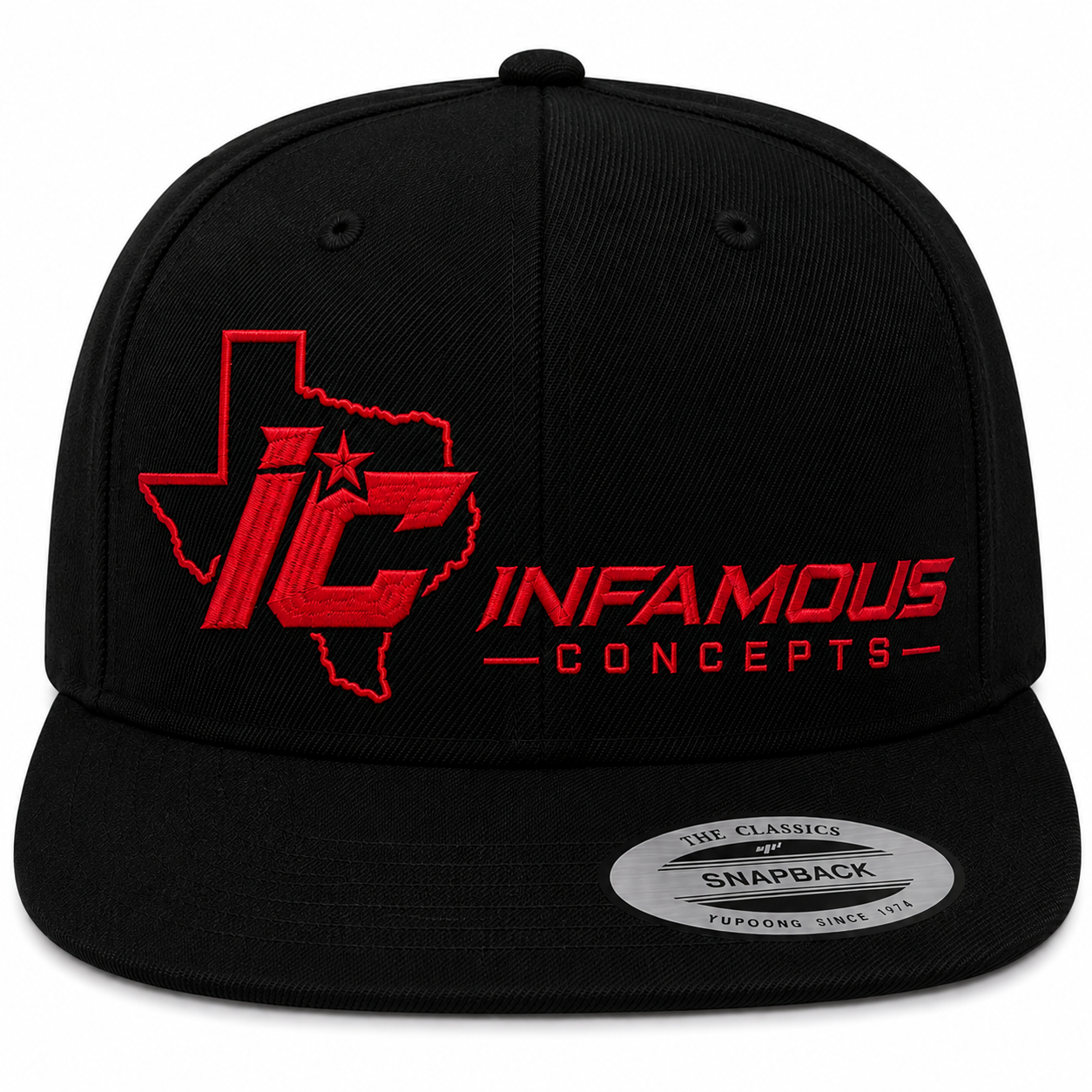 Infamous Concepts Full Logo Black / Red