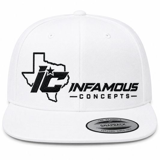 Infamous Concepts Full Logo White / Black