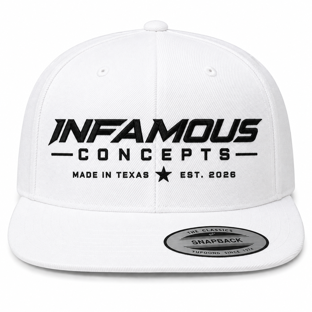 Infamous Concepts Hat White / Black