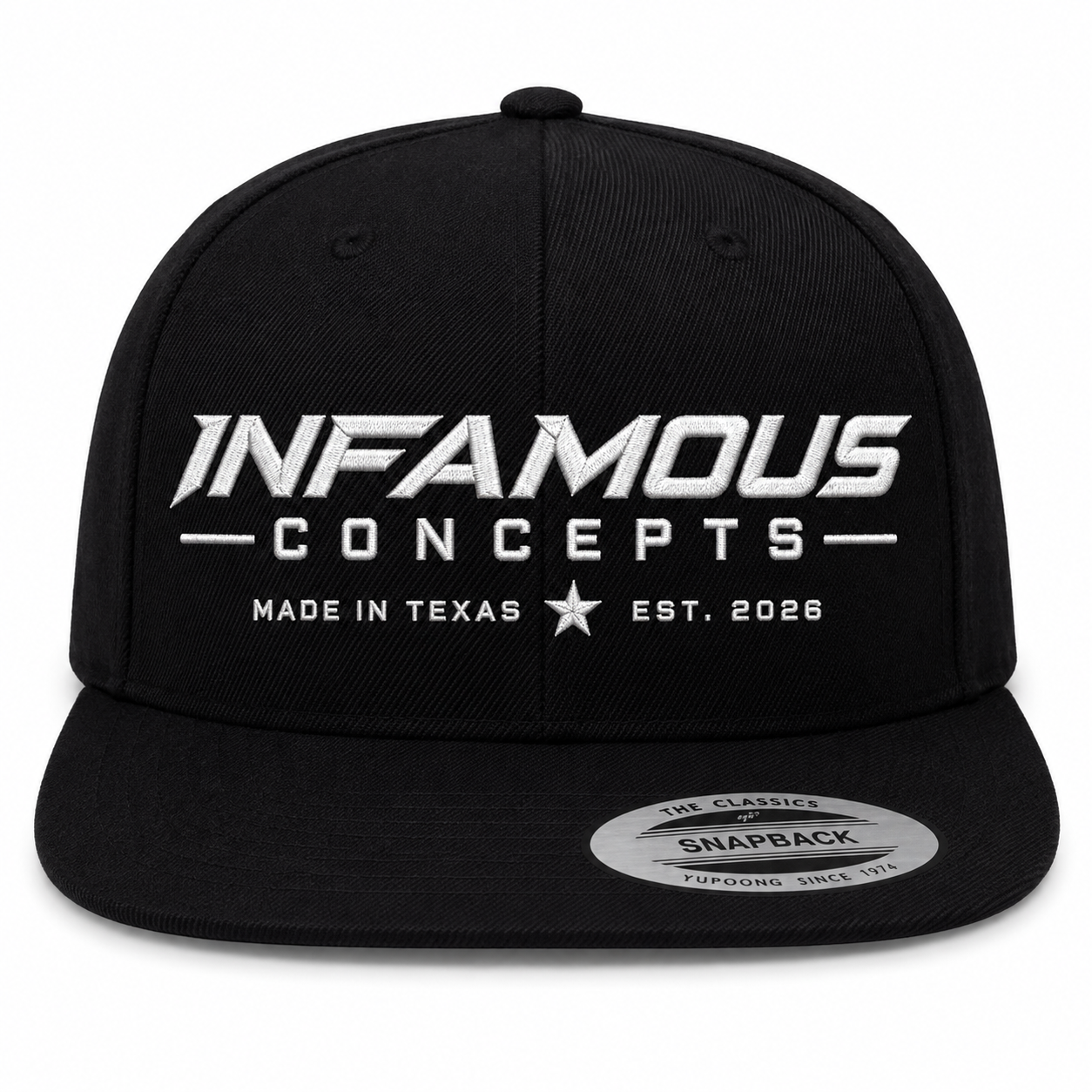 Infamous Concepts Hat Black / White